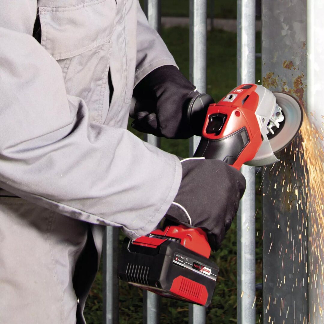 EINHELL aku kutna brusilica TE-AG 18 Li PXC 18V bez baterije - Slika 4