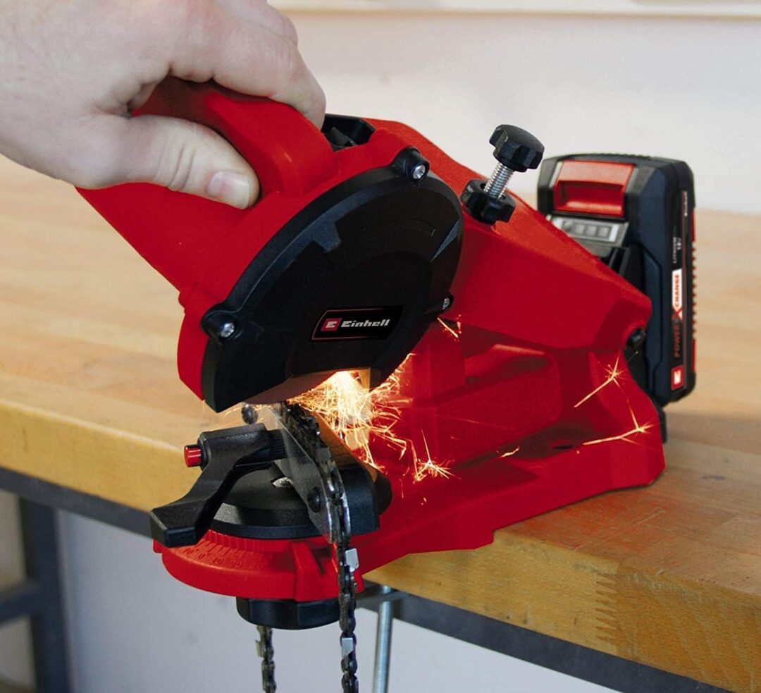 EINHELL aku oštrač lanaca GE-CS 18 Li PXC 18V bez baterije - Slika 4
