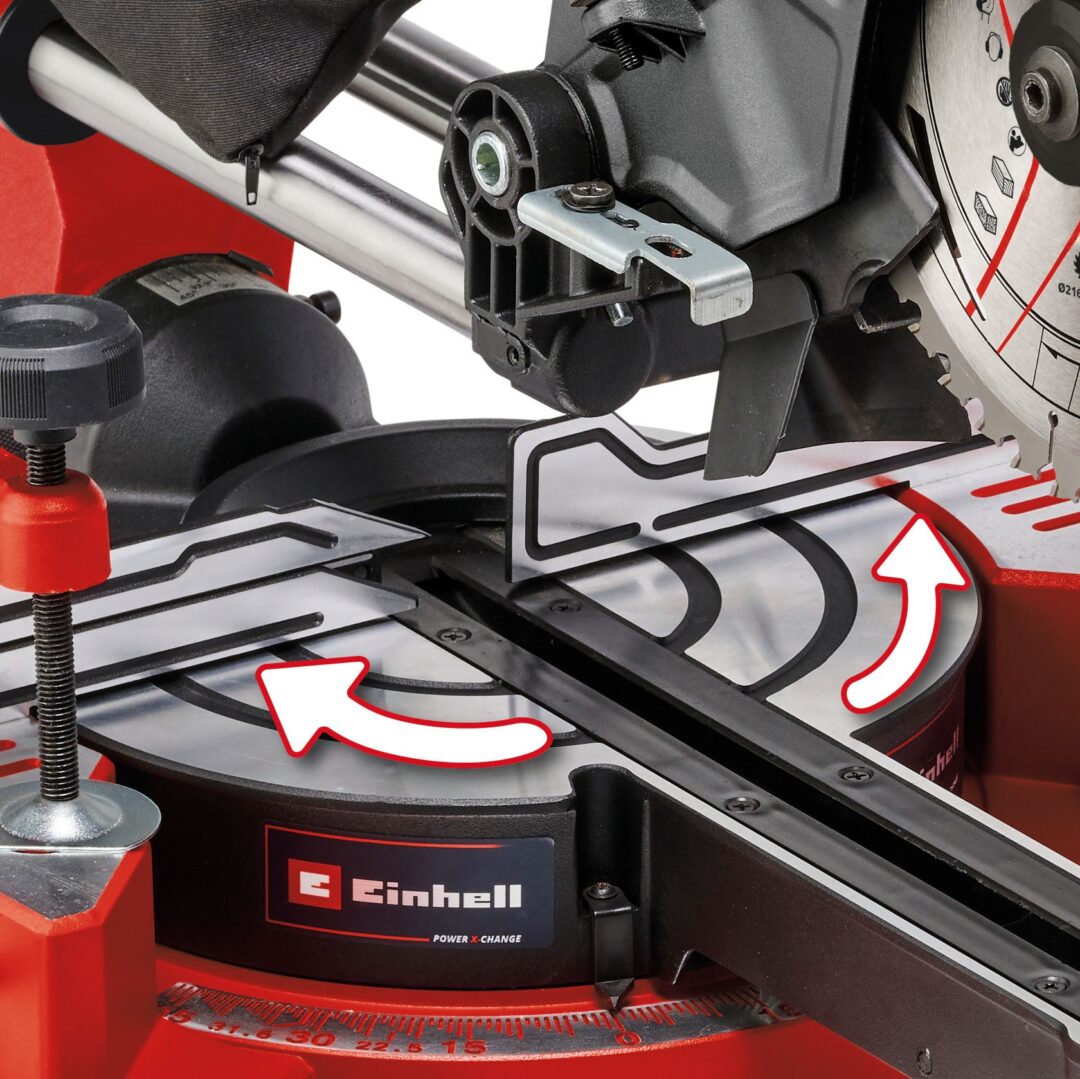 EINHELL aku potezno preklopna pila TE-SM 36/8 L Li PXC 18+18V bez baterije - Slika 5