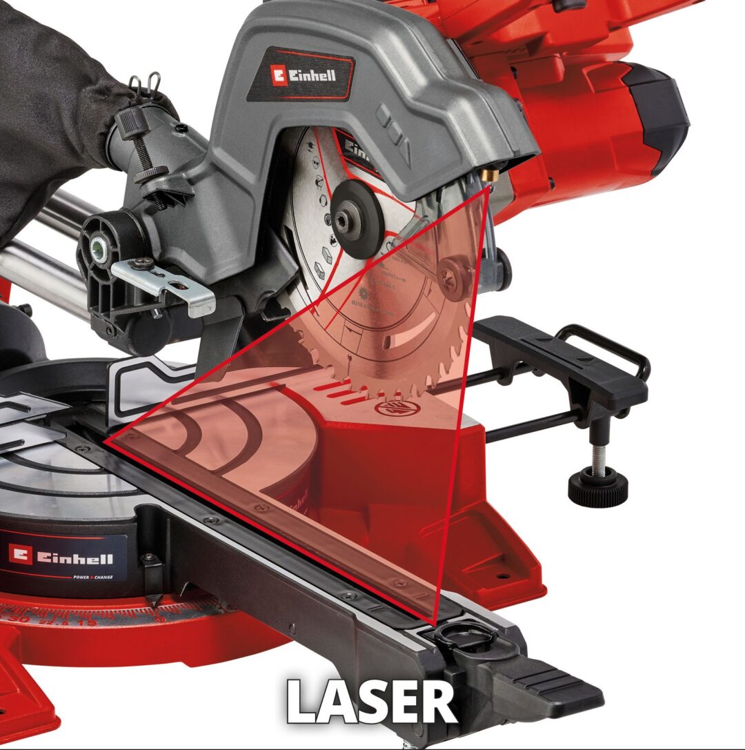 EINHELL aku potezno preklopna pila TE-SM 36/8 L Li PXC 18+18V bez baterije - Slika 4