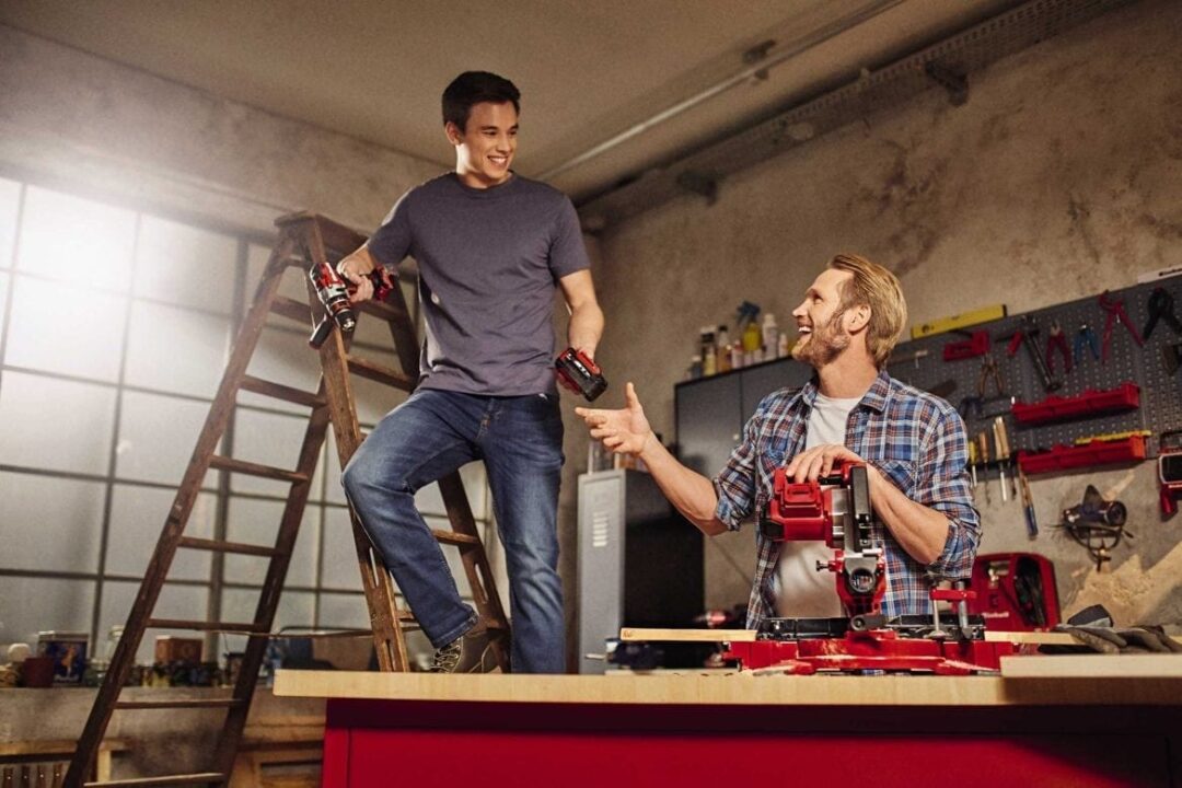 EINHELL aku preklopna pila TE-MS 18/210 Li PXC 18V bez baterije - Slika 5