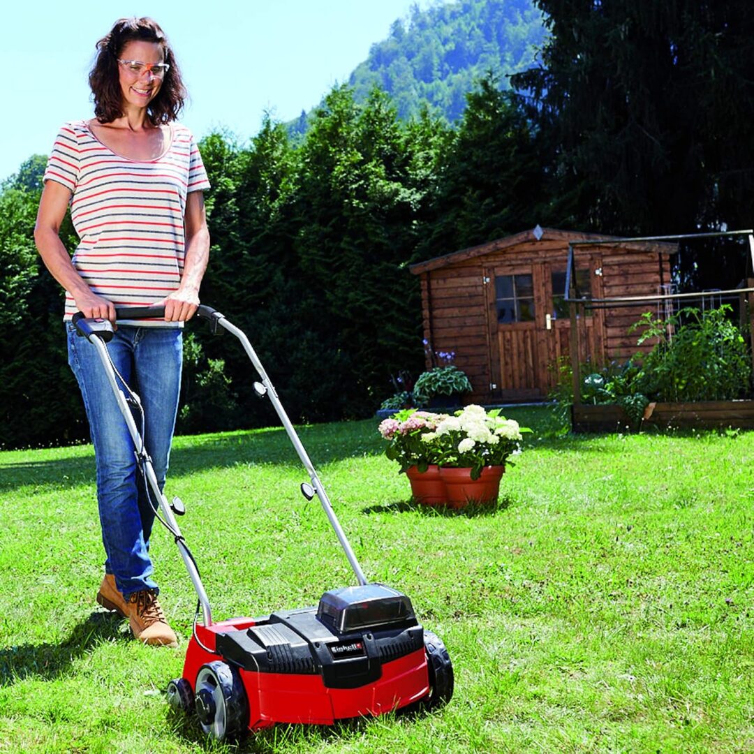EINHELL aku prozračivač trave GC-SC 36/31 Li PXC 18+18V bez baterije - Slika 5
