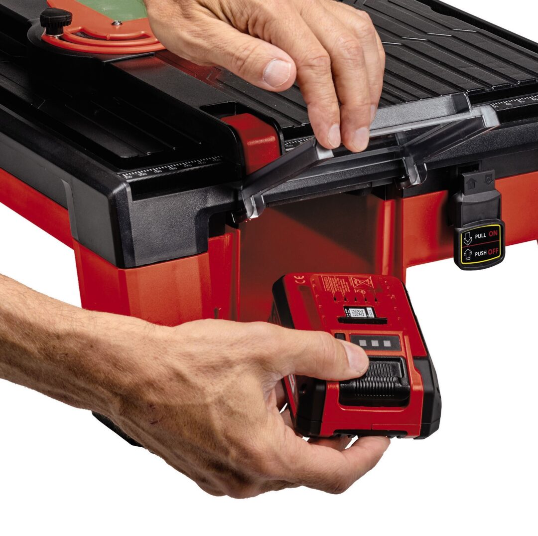EINHELL aku rezač pločica s postoljem TE-TC 18/115 Li PXC 18V bez baterije - Slika 2