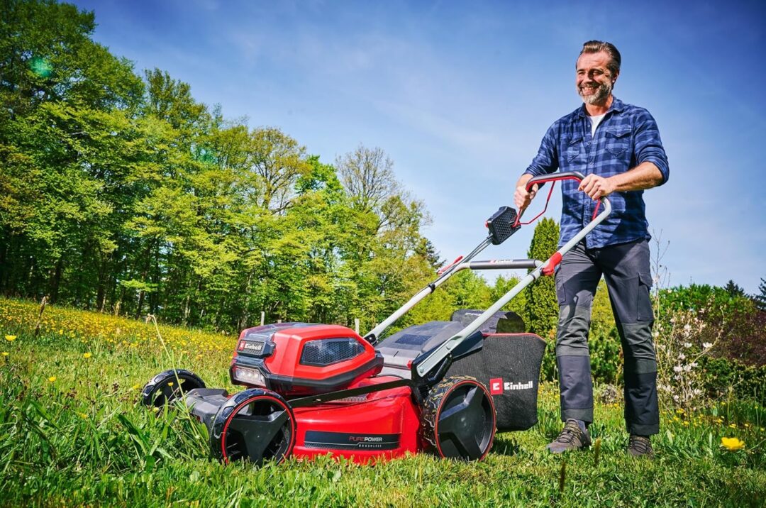 EINHELL aku samohodna kosilica GP-CM 36/52 S Li BL PXC 18+18V 4xAku 5,2Ah 2xpunjač - Slika 7