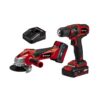 EINHELL aku set TC-TK 18 Li bušilica, kutna brusilica PXC 18V 2xAku 1,5/3,0Ah