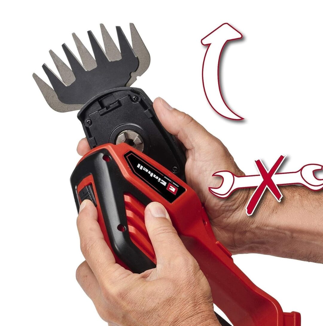 EINHELL aku škare za travu i grmlje GE-CG 18/100 Li PXC 18V bez baterije - Slika 2