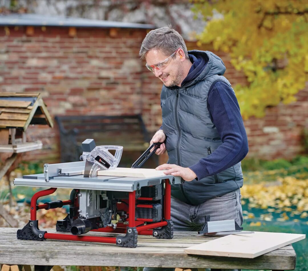 EINHELL aku stolna kružna pila TE-TS 36/210 Li PXC 18+18V bez baterije - Slika 5