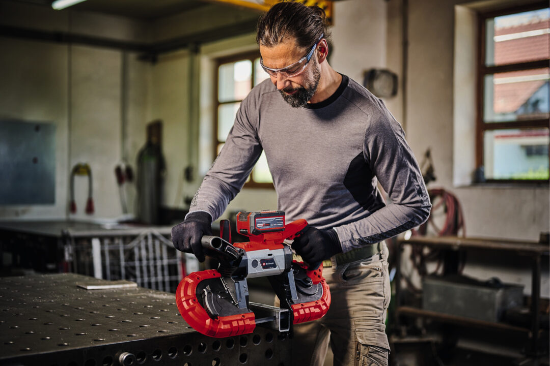 EINHELL aku tračna pila za metal TE-MB 18/127 Li PXC 18V bez baterije - Slika 4