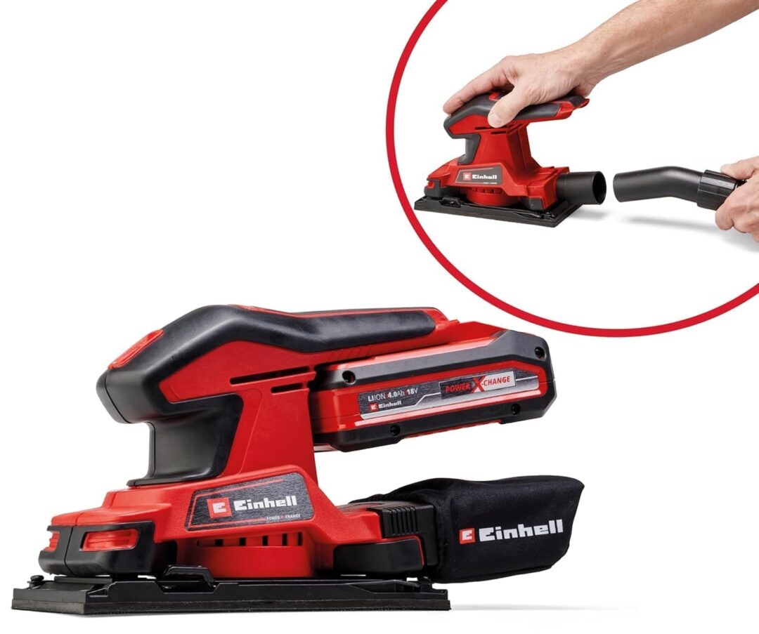 EINHELL aku vibraciona brusilica TC-OS 18/187 Li PXC 18V bez baterije - Slika 3