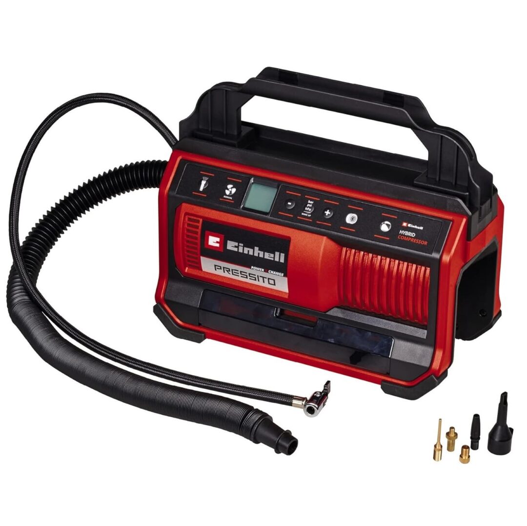 EINHELL hibridni kompresor PRESSITO 18/25 Hybrid PXC 18V bez baterije - Slika 3