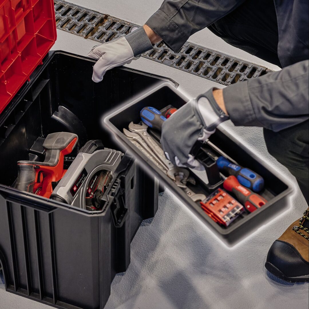 EINHELL kovčeg s kotačima za PXC alate E-Case L - Slika 3