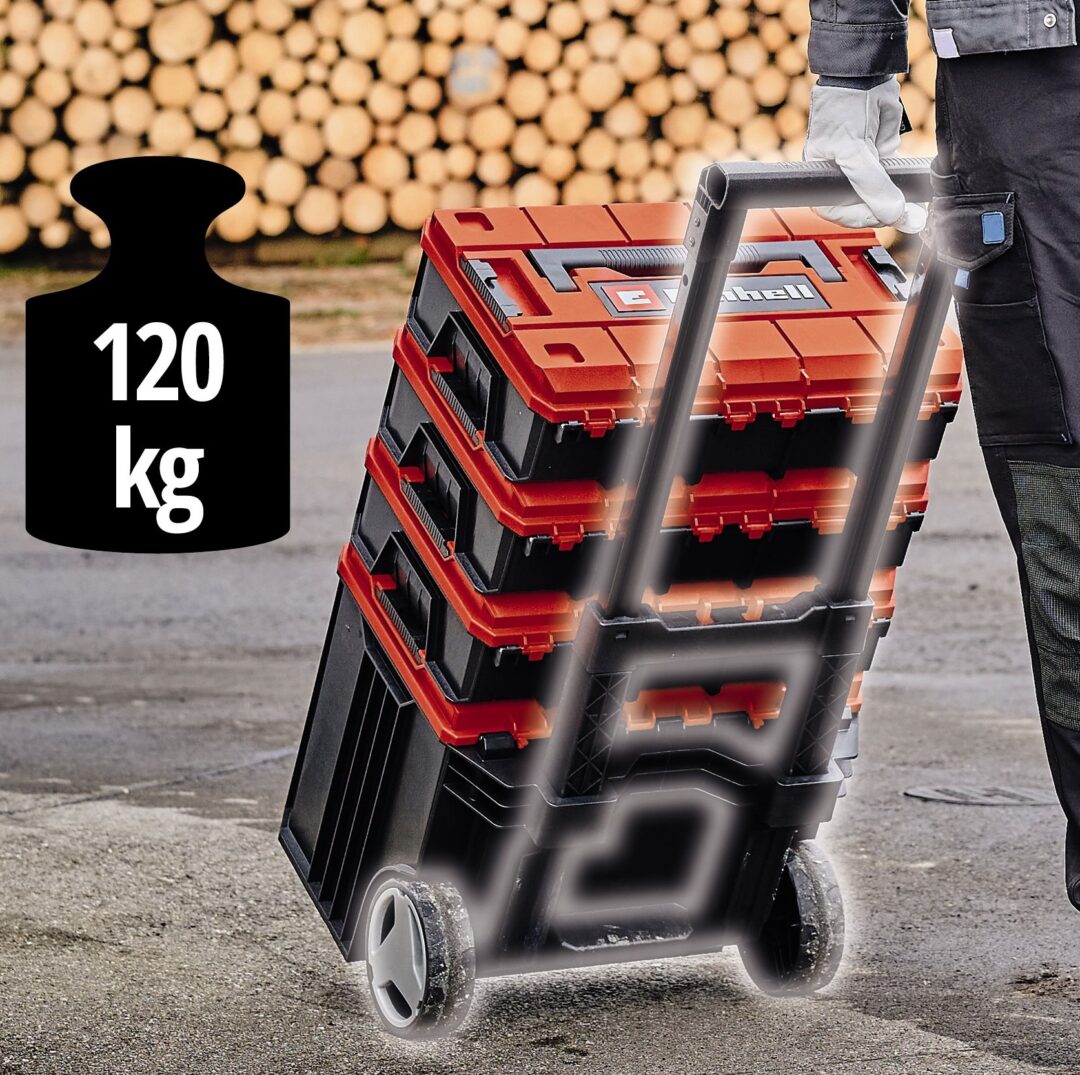 EINHELL kovčeg s kotačima za PXC alate E-Case Tower - Slika 3