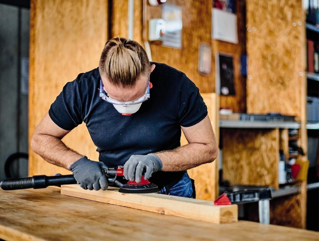 EINHELL pneumatska ekscentrična brusilica TC-PE 150 - Slika 4