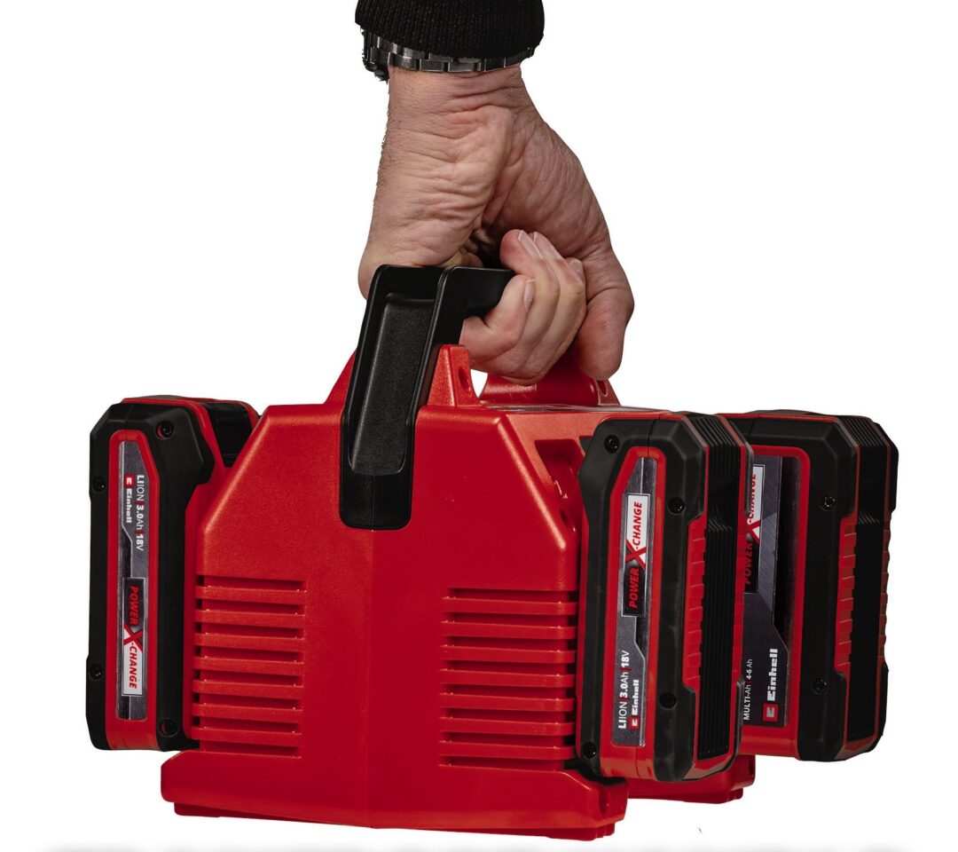 EINHELL punjač četvorostruki X-Quattrocharger 2×2 18+18V Li-ion PXC - Slika 2