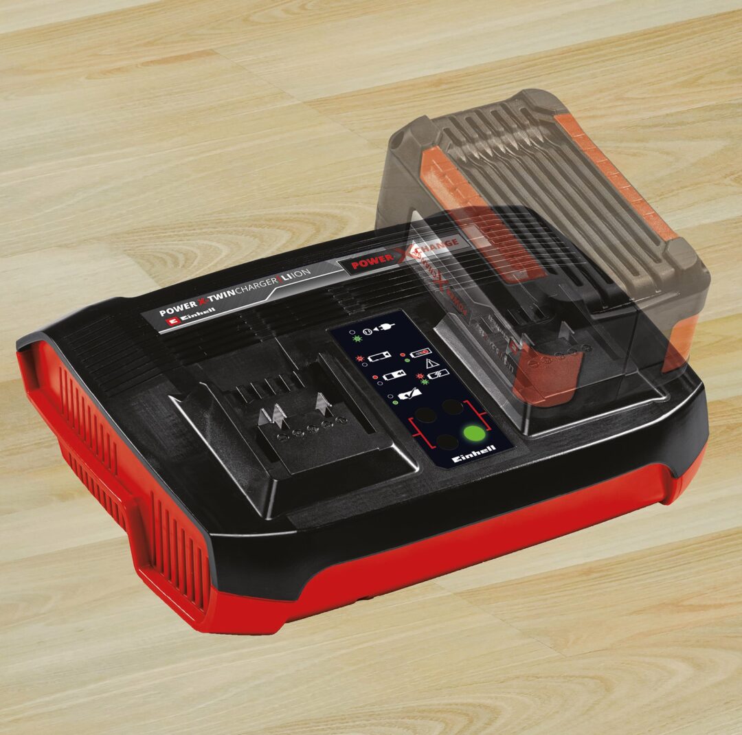 EINHELL punjač dvostruki Twincharger 18+18V Li-ion PXC - Slika 2