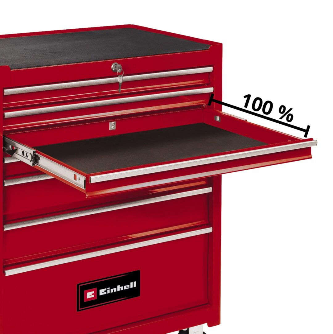 EINHELL radionička kolica za alat prazna 7 ladica TC-TW 150 - Slika 3