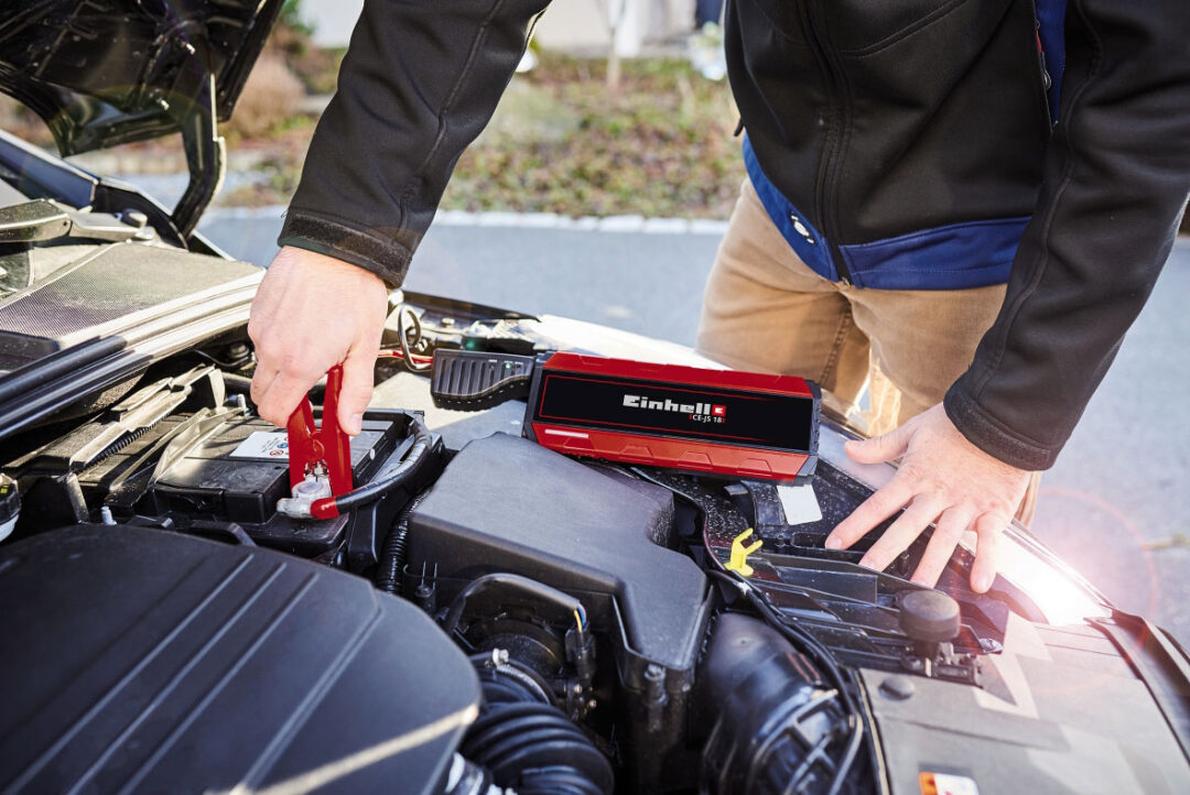 EINHELL starter i mobilni punjač CE-JS 18 12V 600A Li-Po - Slika 4