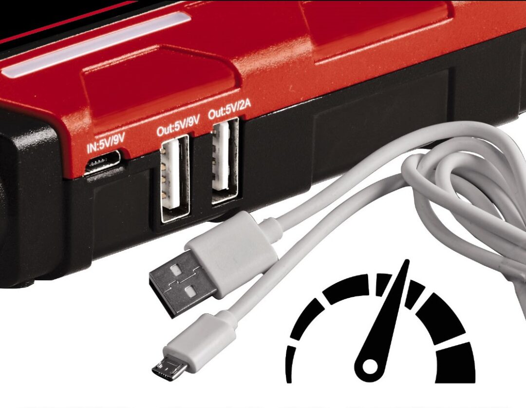 EINHELL starter i mobilni punjač CE-JS 8 12V 400A Li-Po - Slika 3