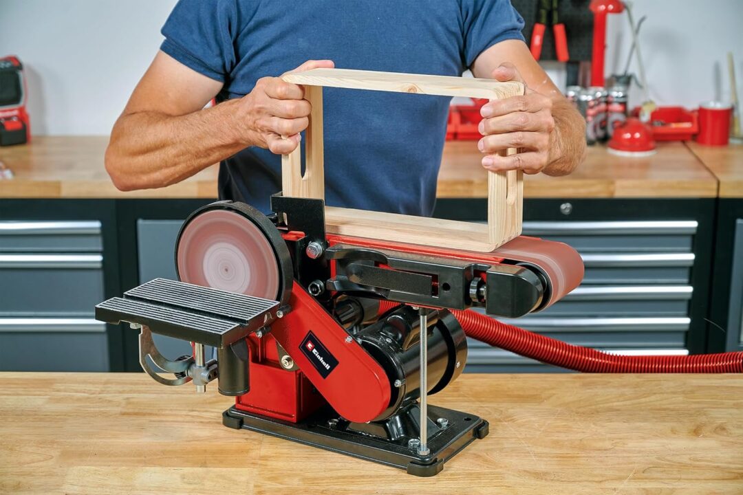 EINHELL stolna tračna brusilica TC-US 380 - Slika 6
