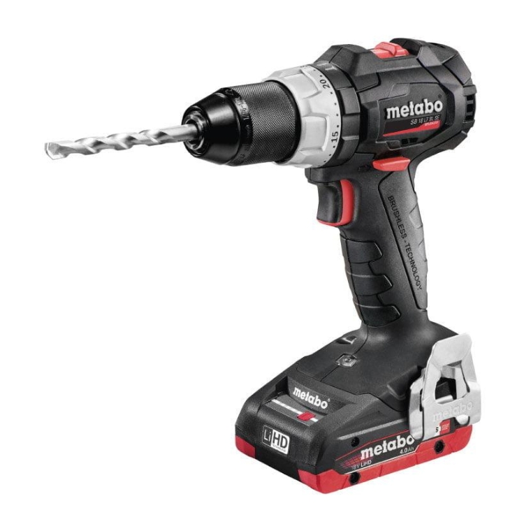 METABO AKU BUŠILICA UDARNA SB 18 LT BL SE 2x4Ah