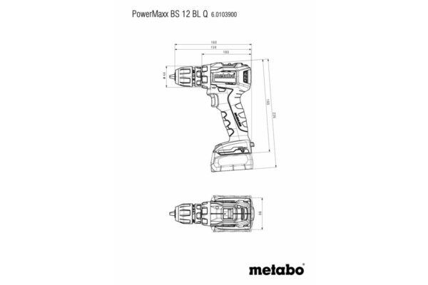 METABO AKU BUSILICAODVIJAC POWERMAXX BS 12 BL Q 2x2Ah agropower 596846405 AgroPower Vrtni alati i strojevi