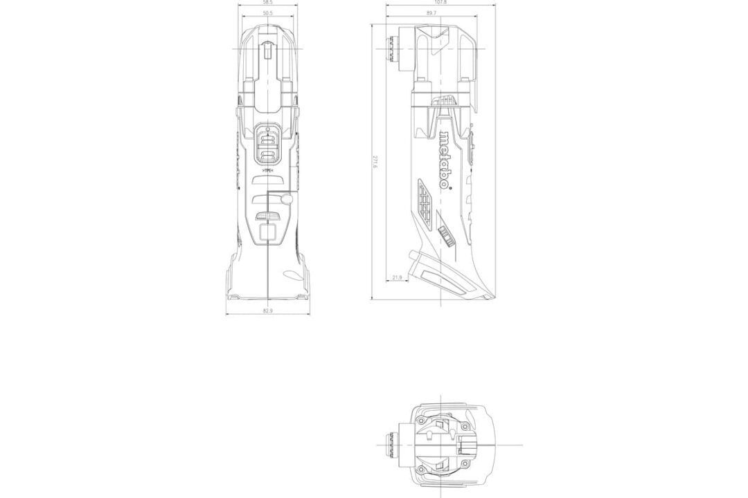 METABO AKU MULTIFUNKCIONALNI ALAT MT 18 LTX - Slika 4
