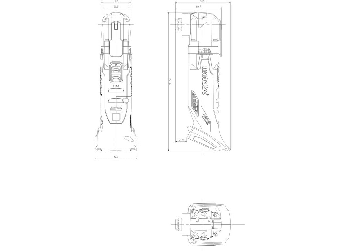 METABO AKU MULTIFUNKCIONALNI ALAT MT 18 LTX agropower 268272437 AgroPower Vrtni alati i strojevi