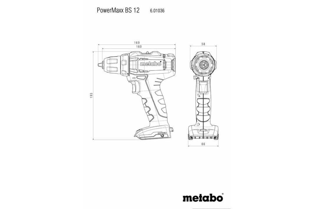 METABO AKU ODVIJAČ PowerMaxx BS 12 - Slika 3