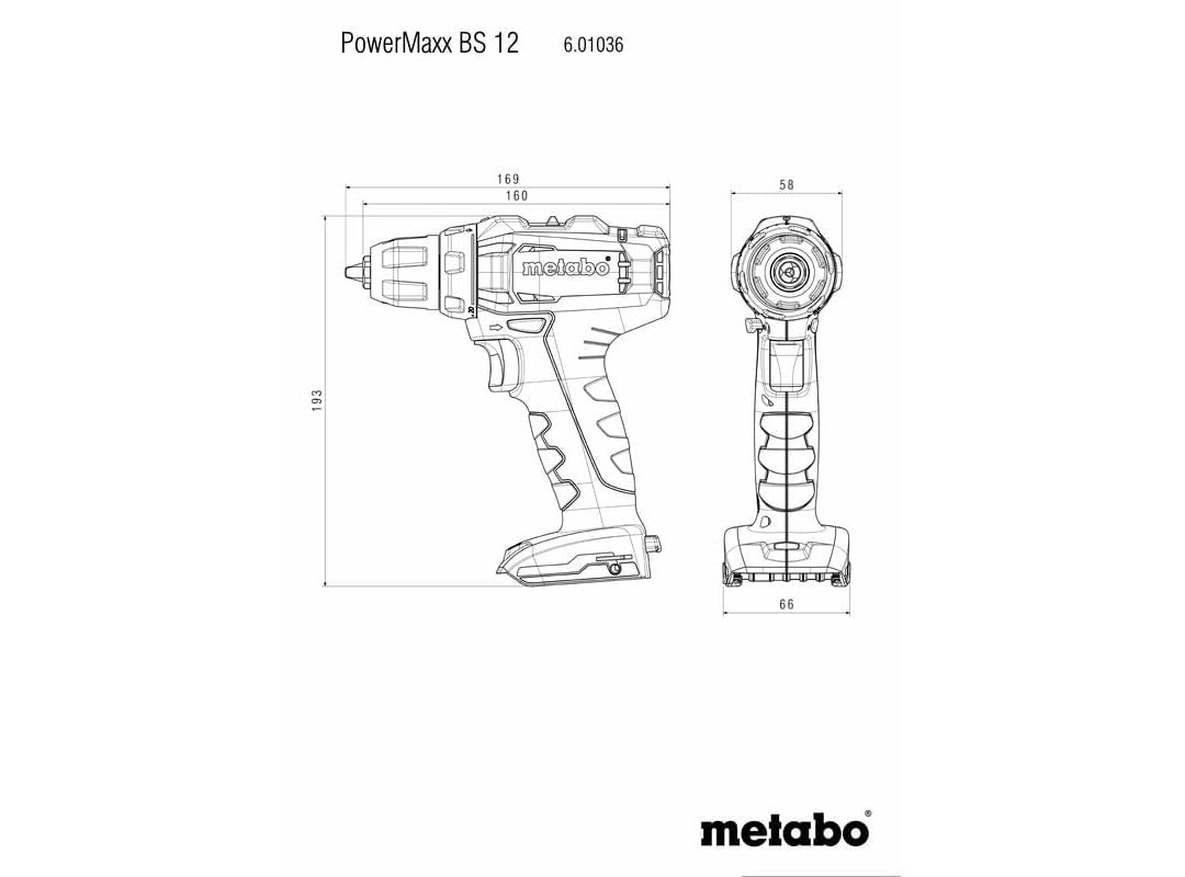 METABO AKU ODVIJAC PowerMaxx BS 12 agropower 918505874 AgroPower Vrtni alati i strojevi