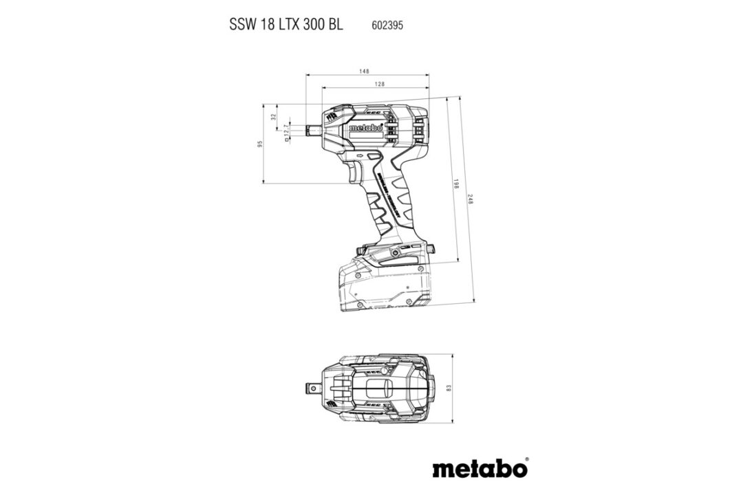 METABO AKU ODVIJAČ UDARNI SSW 18 LTX 300 BL - Slika 5
