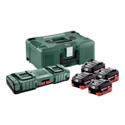 METABO BASIC SET BATERIJA 18V 4 x LiHD 8.0 Ah ASC 145 Duo Metaloc agropower 259791457.jpg AgroPower Vrtni alati i strojevi