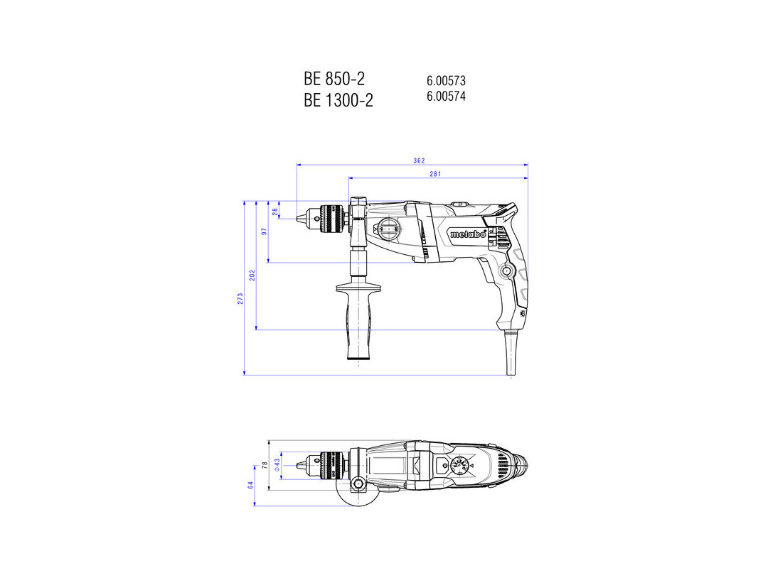 METABO BUSILICA BE 850 2 agropower 639857441 AgroPower Vrtni alati i strojevi