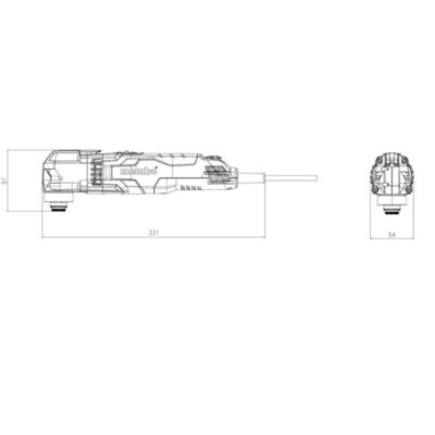 METABO MULTIFUNKCIONALNI ALAT MT 400 Quick agropower 706667132 AgroPower Vrtni alati i strojevi