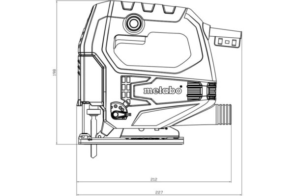 METABO PILA UBODNA STEB 65 Quick agropower 523053871 AgroPower Vrtni alati i strojevi