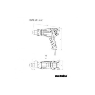 METABO PISTOLJ TOPLOZRACNI HG 16 500 agropower 667779565 1 AgroPower Vrtni alati i strojevi