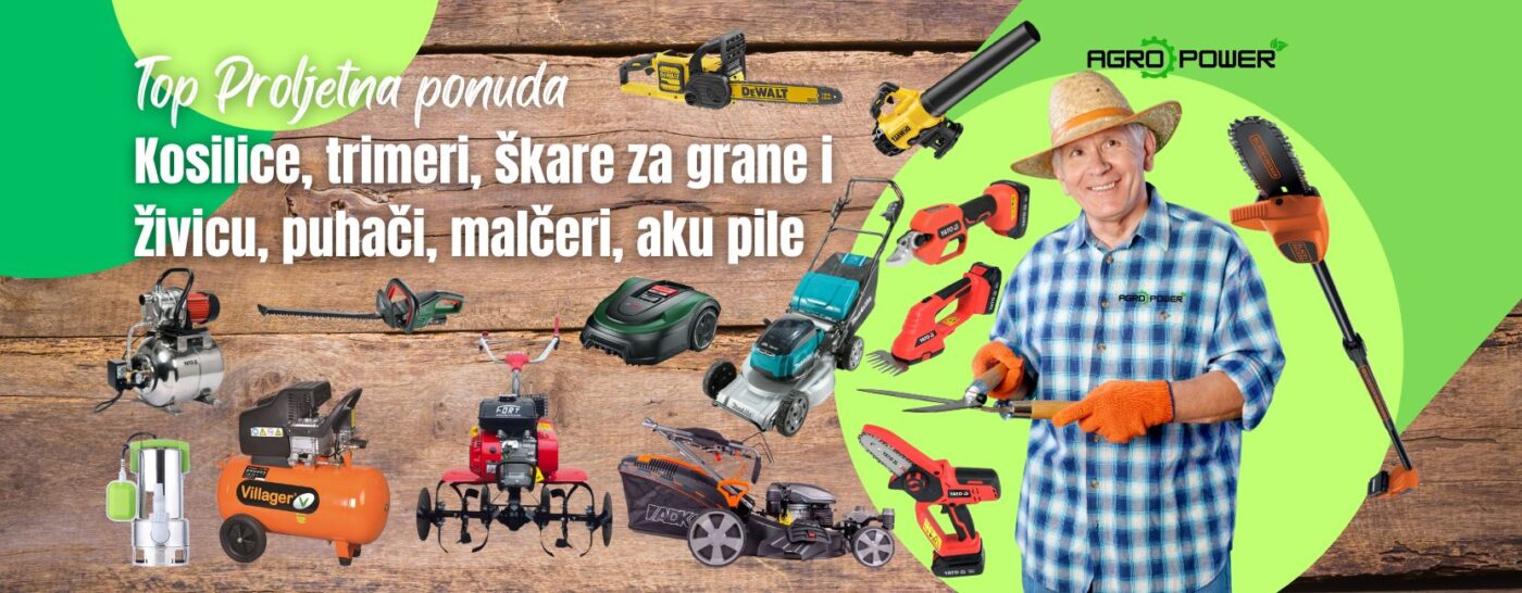 proljetna akcija vrtni alati agropower 2025 34634634643 AgroPower Vrtni alati i strojevi