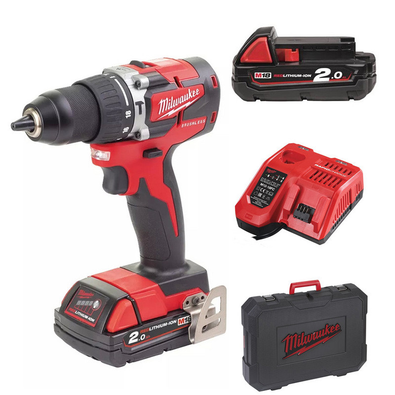 Milwaukee M18 CBLPD-202C akumulatorska udarna bušilica