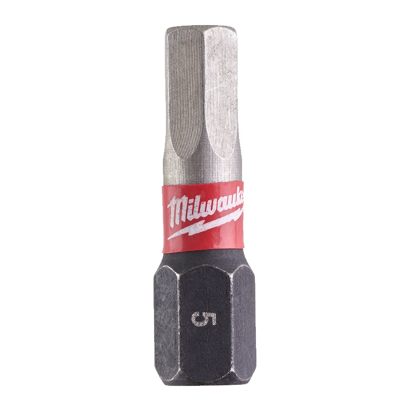 Milwaukee BIT NASTAVAK SHOCKWAVE HEX5 25MM-2KOM 4932430896