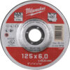 Milwaukee BRUSNA PLOČA ZA METAL SG27 125X6MM