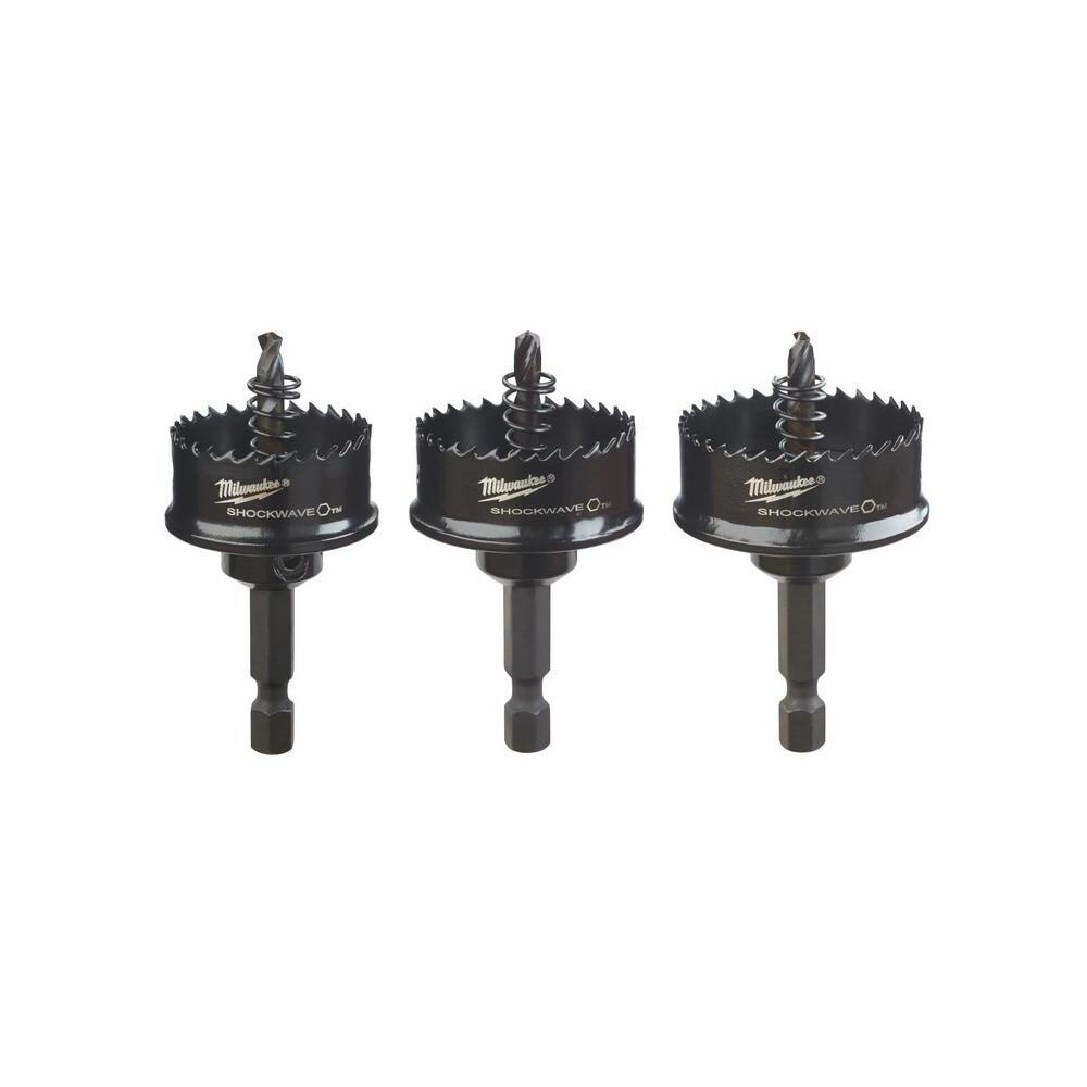 Milwaukee HEX 1/4" KRUNA SHOCKWAVE 22-35MM SET 3KOM