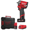 Milwaukee M12 FIW12-422X AKU STEZAČ UDARNI KOFER/ 1X2,0AH/ 1X 4,0AH/ PUNJAČ