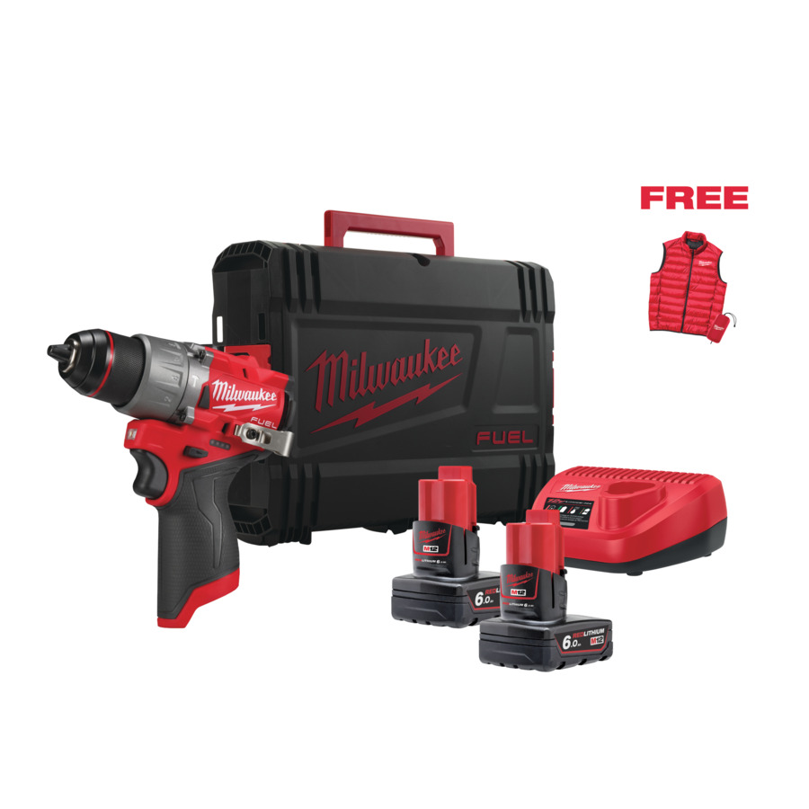 Milwaukee M12FPD2MC-602X akumulatorska udarna bušilica