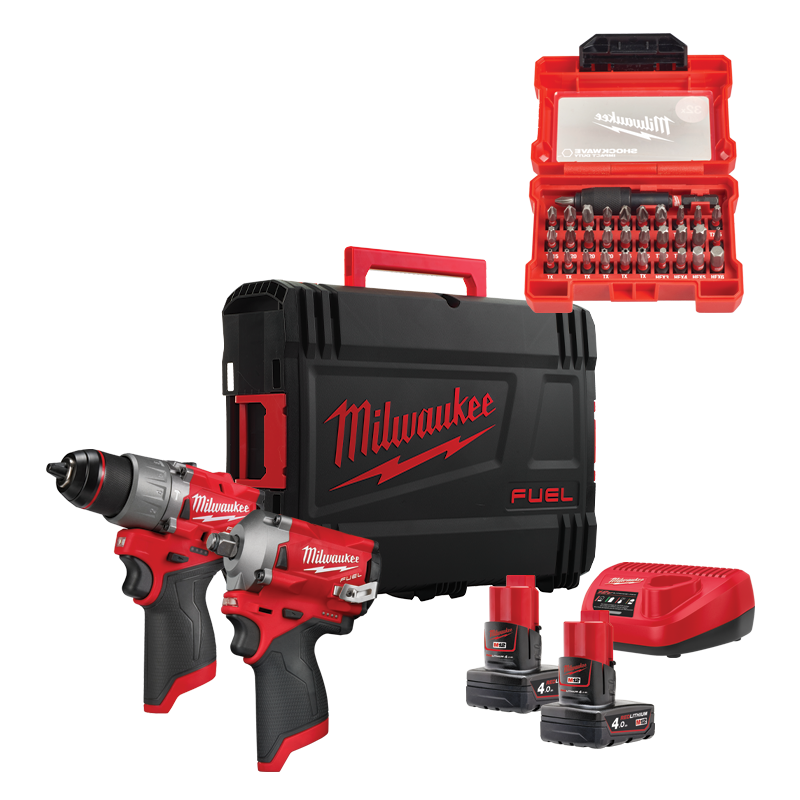 Milwaukee M12FPP2H2-402XEU akumulatorski set alata