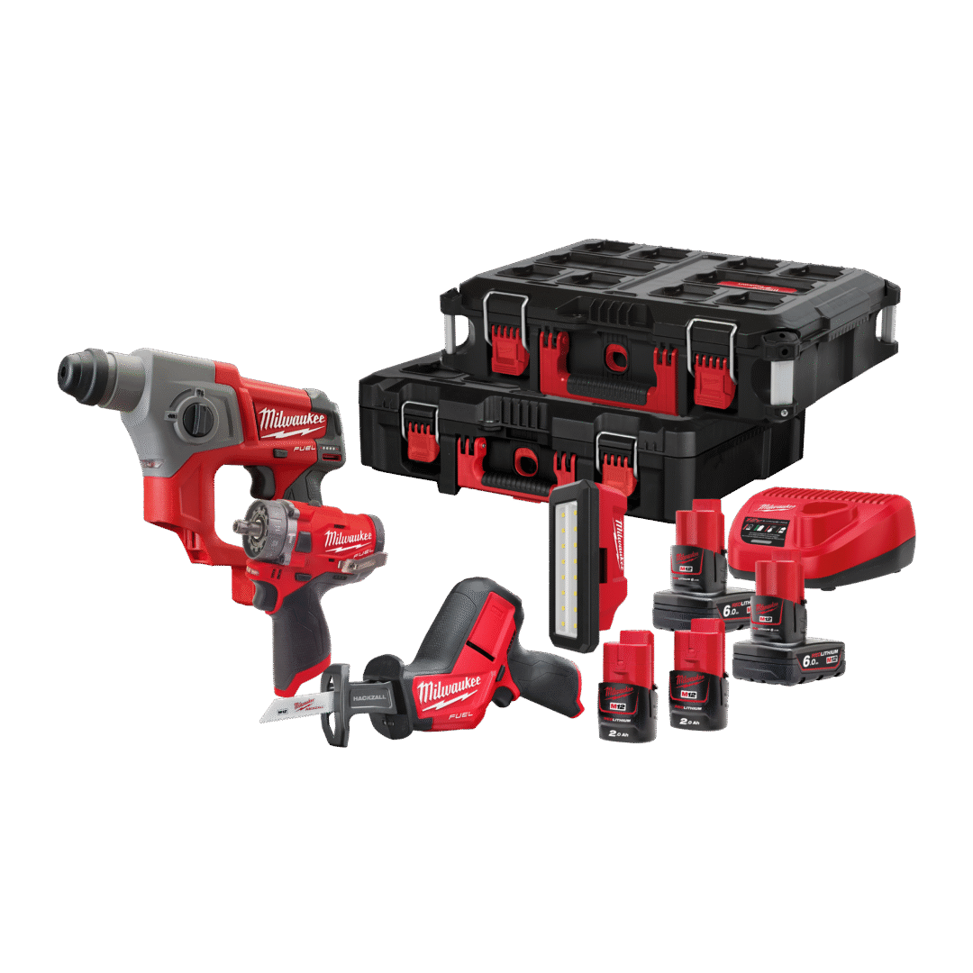 Milwaukee M12FPP4C-624PEU akumulatorski komplet alata