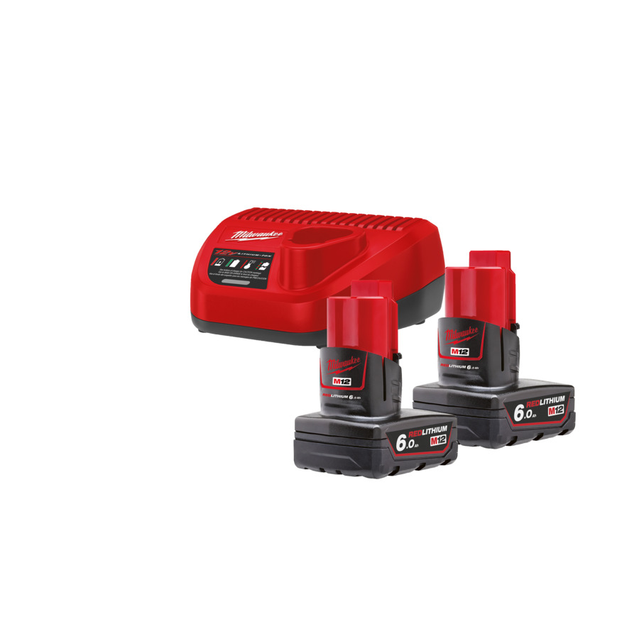 Milwaukee M12NRG-602 set akumulatora s punjačem