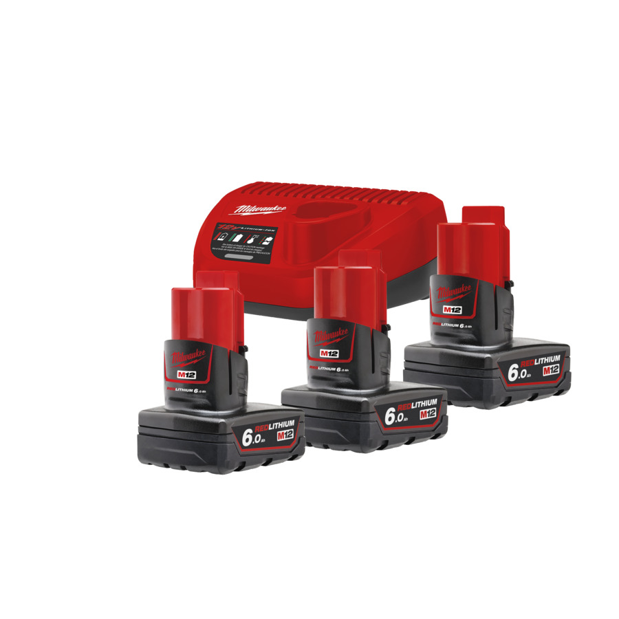 Milwaukee M12NRG-603 set akumulatora s punjačem