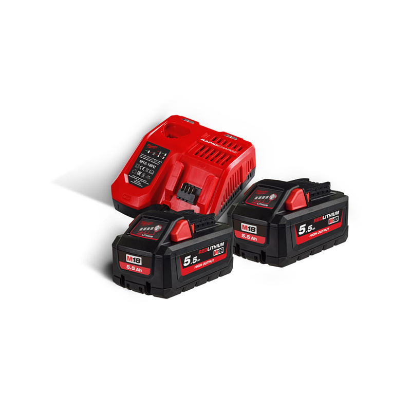Milwaukee M18 HNRG-552 set akumulatora sa punjačem