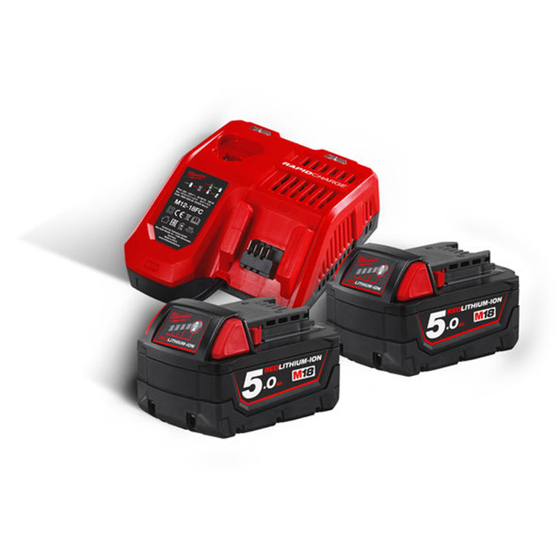 Milwaukee M18 NRG-502 set akumulatora sa punjačem