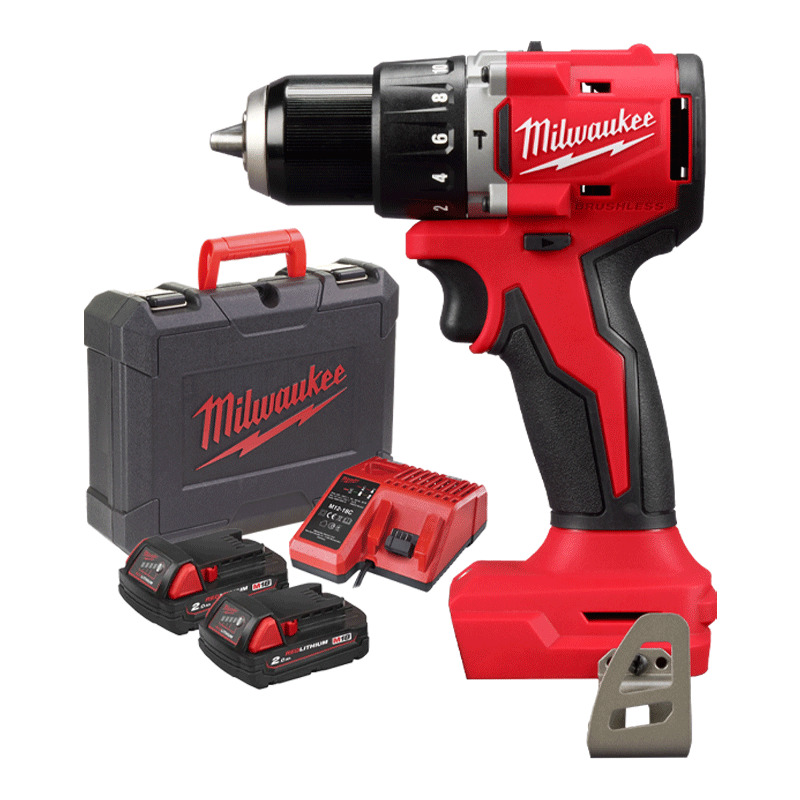 Milwaukee M18BLPDRC-202C akumulatorska udarna bušilica