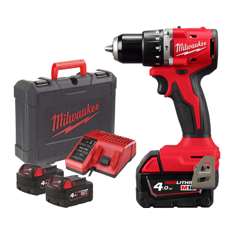 Milwaukee M18BLPDRC-402C akumulatorska udarna bušilica